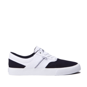 Mens Supra Low Top Shoes COBALT Navy/White/white | AU-19734